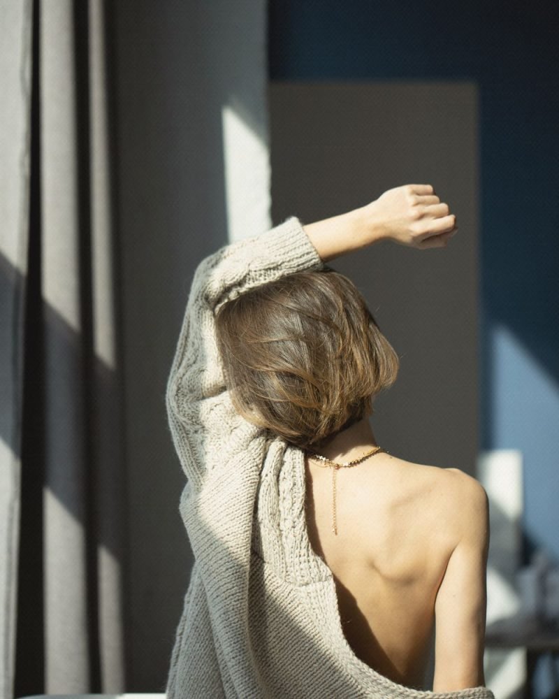 Oversized Alpaca Cardigan